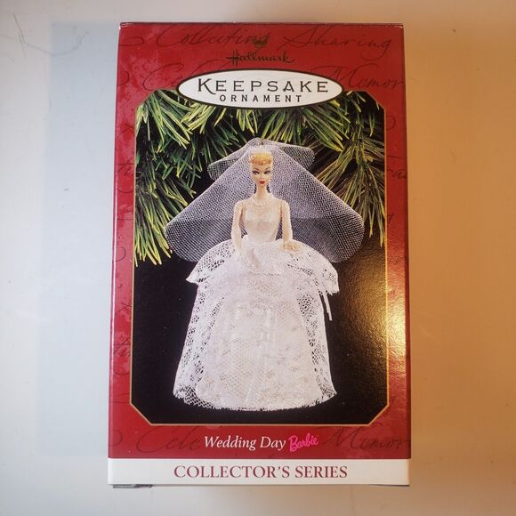 Hallmark Keepsake Ornament Wedding Day Barbie 1997 - Picture 1 of 6